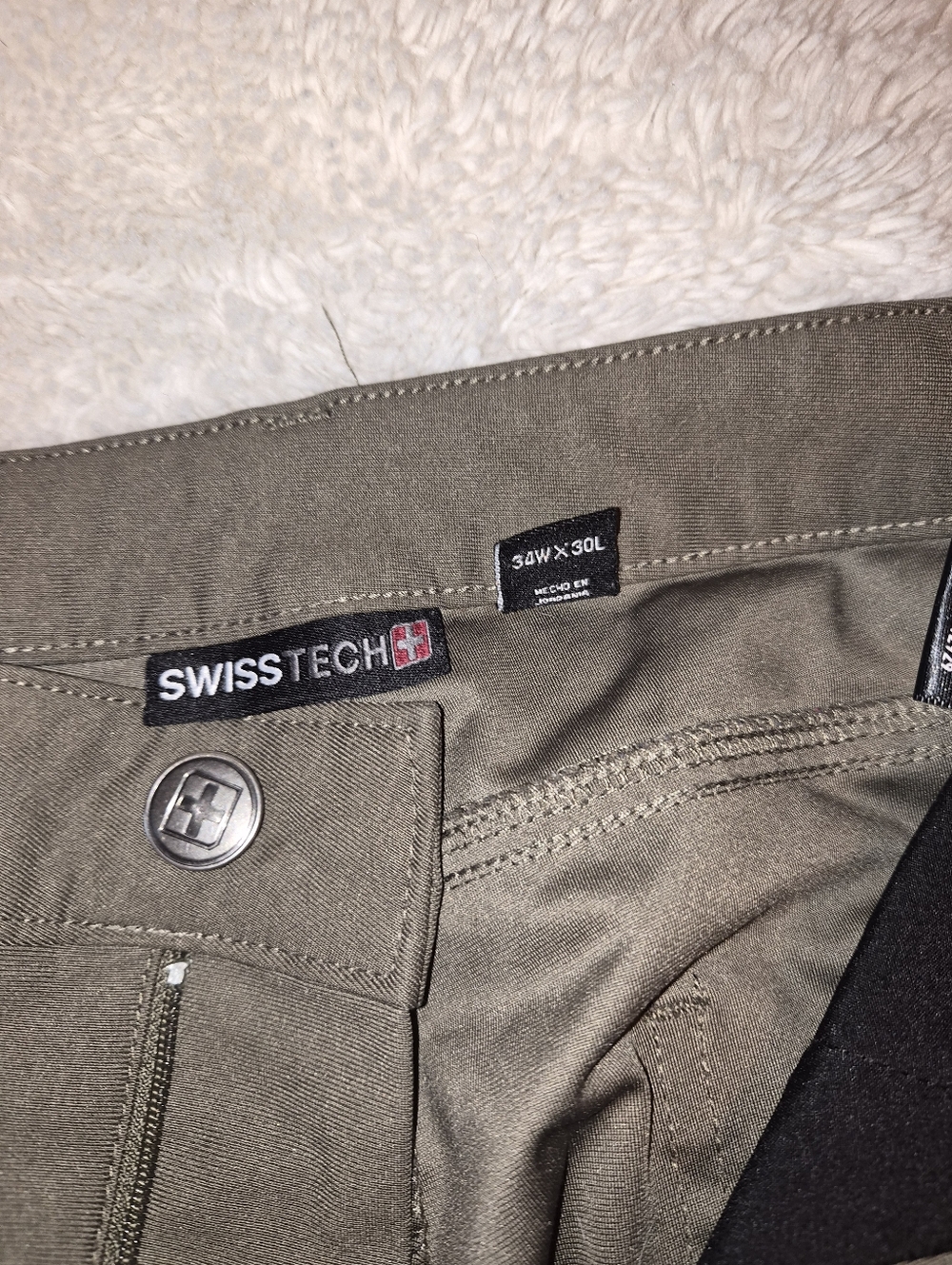 Swiss Tech Brown Pants - Picture 2 of 5